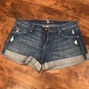 7 For All Mankind Women’s Jean Shorts